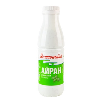 Айран 1.8% з базиліком Яготинський п/пл 450г