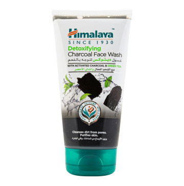 Гель для вмивання з активованим вугіллям і зеленим чаєм Детокс Himalaya 150мл