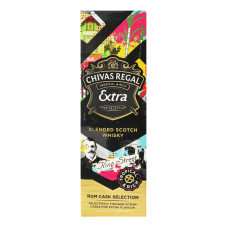 Віскі 700мл 40% шотландське купажоване Rum cask selection Extra Chivas Regal к/у