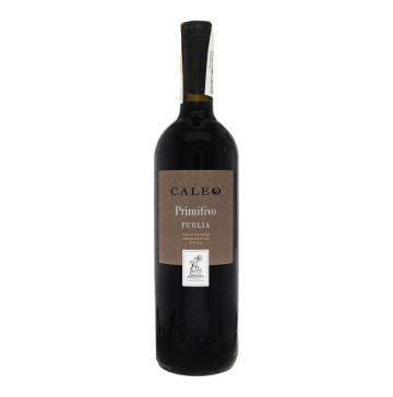 Вино 0.75л 13% червоне сухе Puglia Primitivo Caleo пл