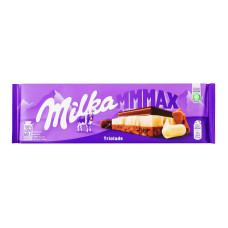 Шоколад тришаровий з молочним і білим шоколадом Triolade Mmmax Milka м/у 280г