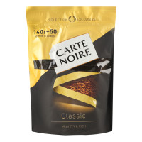 Кава розчинна сублімована Classic Carte Noire д/п 190г