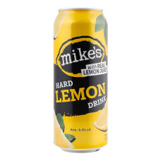Пиво спеціальне 0.5л 4.4% пастеризоване Lemon Hard Drink Mike's з/б
