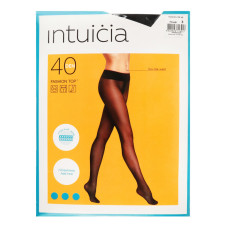 Колготки жіночі Intuicia Fashion Top 40den 3 чорний