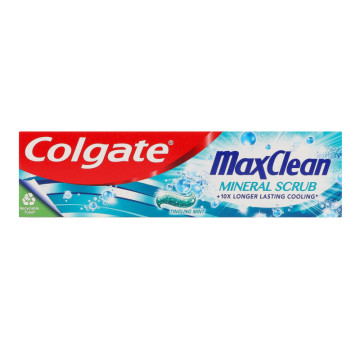 Паста зубна Tingling Mint MaxClean Mineral Scrub Colgate 75мл