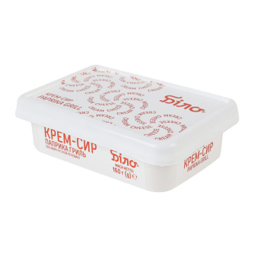 Крем-сир 55% Паприка гриль Біло п/у 160г