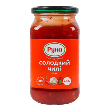 Соус Солодкий чилі Руна с/б 490г