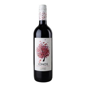 Вино 0.75л 12% червоне сухе 0.75л Ionos Cavino пл