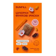 Цукерки Фінікові іриски SunFill к/у 120г