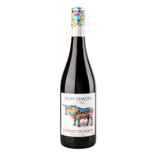 Вино 0.75л 12.5% червоне сухе Каберне Совіньйон Nature Don Simon пл