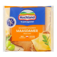 Сир плавлений 40% скибочки Maasdamer Hochland м/у 130г