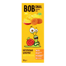 Цукерки фруктові натуральні Манго-яблуко Bob Snail к/у 30г