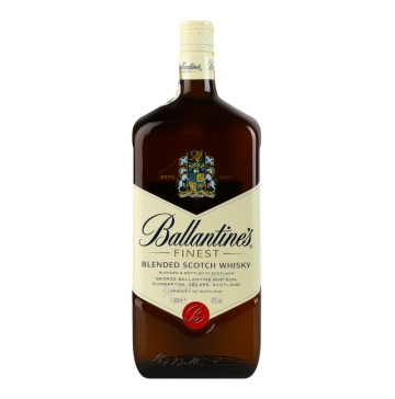 Віскі 1л 40% шотландське купажоване Finest Ballantine's пл