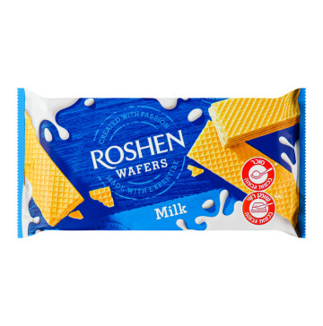 Вафлі Milk Wafers Roshen м/у 216г