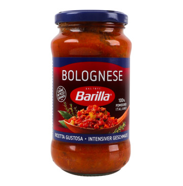 Соус томатний з яловичиною та свининою Bolognese Barilla с/б 400г