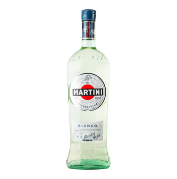 Вермут 1л 15% білий солодкий Bianco Martini пл