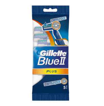 Станок для бритья мужской одноразовый Blue 2 Plus Gillette 6шт