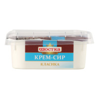 Продукт сирковий 18% термізований Крем-сир Класика Шостка п/у 160г