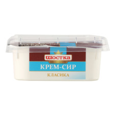 Продукт сирковий 18% термізований Крем-сир Класика Шостка п/у 160г