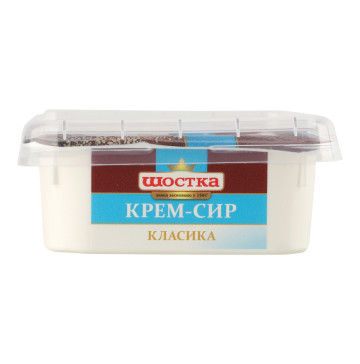 Продукт сирковий 18% термізований Крем-сир Класика Шостка п/у 160г