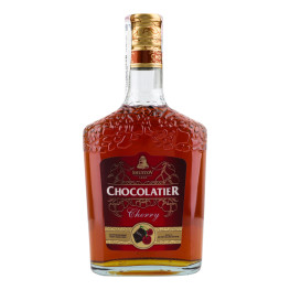 Напій спиртний 0.5л 30% ароматизований Шоколад та вишня Chocolatier ShustoV пл