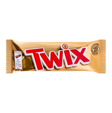 Печиво пісочне з карамеллю вкрите молочним шоколадом Twix м/у 2х25г