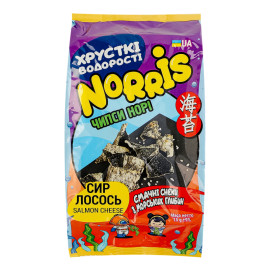Чипси-норі Сир-лосось Norris м/у 15г