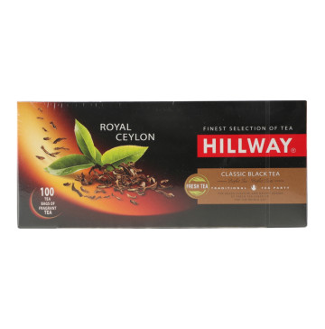 Чай чорний байховий Royal Ceylon Hillway в/с к/у 100х2г