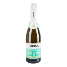 Напій безалкогольний 0.75л 0% сильногазований на ароматизаторах Салюте бьянко Фраголіно Turino пл