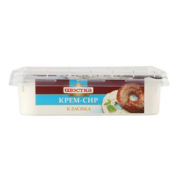 Продукт сирковий 18% термізований Крем-сир Класика Шостка п/у 160г