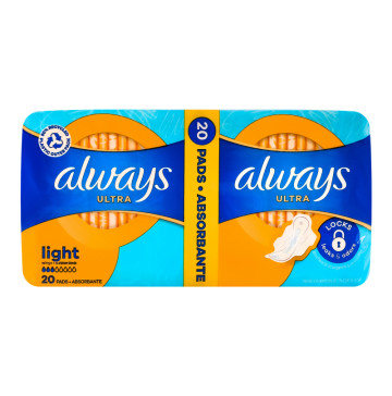 Прокладки гігієнічні ароматизовані Light Ultra Always 20шт