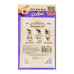 Набір візерунків самоклеючих для великодніх яєць Великодні тату Добрик 1шт