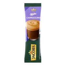 Напій кавовий розчинний з какао Jacobs Milka Cappuccino м/у 18г