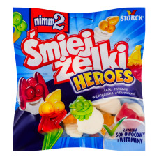 Мармелад жувальний збагачений вітамінами Герої Nimm2 м/у 90г