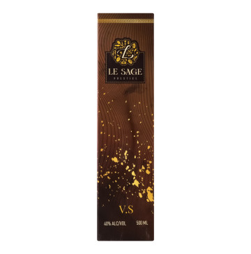 Бренді 0.5л 40% 3 зірки VS Prestige Le Sage к/у
