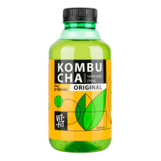 Напій бродіння непастеризований фільтрований Kombucha Original Vit-Fit п/пл 0.5л
