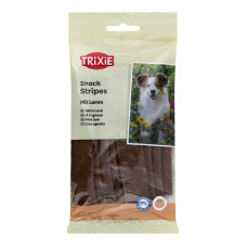 Ласощі для собак з ягням Snack Stripes Trixie м/у 100г Ласощі для собак з ягням Snack Stripes Trixie м/у 100г