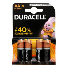 Батарейки AA LR6 MN1500 Duracell 4шт