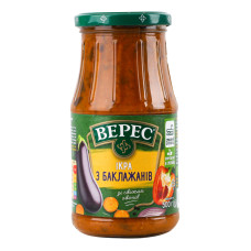 Ікра з баклажанів Екстра Верес с/б 500г
