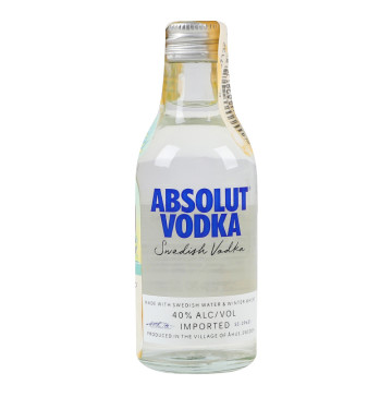 Горілка 0.05л 40% Absolut пл