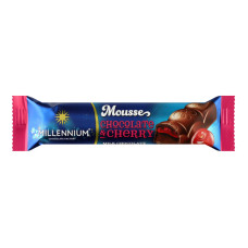 Шоколад молочний з мусовою та вишневою начинкою Chocolate&Cherry Mousse Millennium м/у 33г