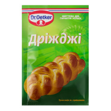 Дріжджі хлібопекарські сухі швидкодіючі Dr.Oetker м/у 7г