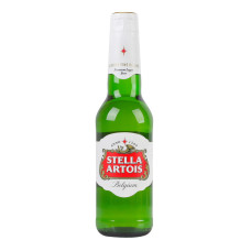 Пиво 0.33л 5% світле пастеризоване Stella Artois пл