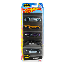Набір машинок для дітей від 3років №1806 Hot Wheels 5шт