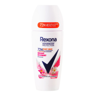 Антиперспірант кульковий Bright Bouquet Advanced Protection Rexona 50мл