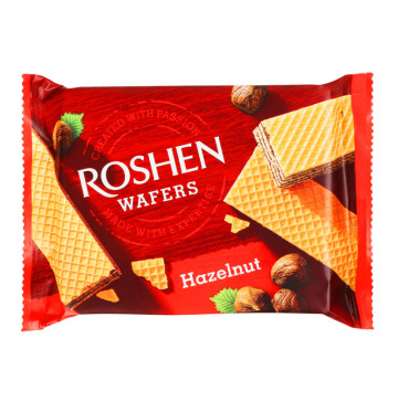 Вафлі Hazelnut Wafers Roshen м/у 72г
