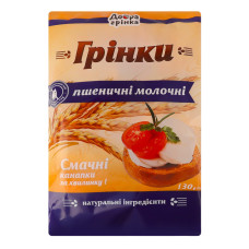 Грінки пшеничні молочні Добра грінка м/у 130г