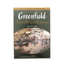 Чай чорний цейлонський листовий Earl Grey Fantasy Greenfield к/у 100г