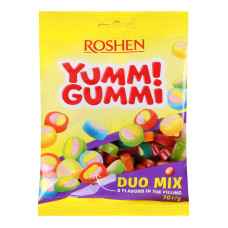 Цукерки желейні Duo Mix Yummi Gummi Roshen м/у 70г