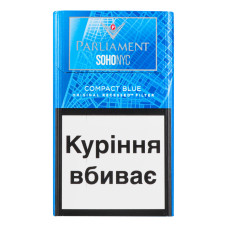 Сигарети з фільтром Parliament SoHo NYC Compact Blue 20шт